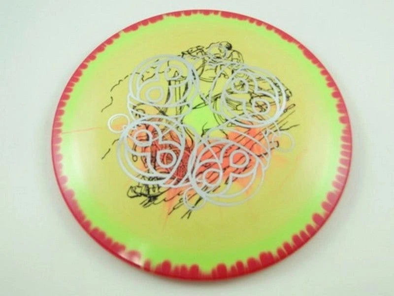 Reza3e51 disc golf disc with floral design